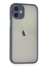 BFS  iPhone 11 Pro Max Kılıf Montreal Silikon Kapak - Gri