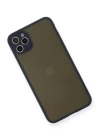 BFS  iPhone 11 Pro Max Kılıf Montreal Silikon Kapak - Lacivert