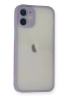 BFS  iPhone 11 Pro Max Kılıf Montreal Silikon Kapak - Mor