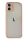 BFS  iPhone 11 Pro Max Kılıf Montreal Silikon Kapak - Pembe