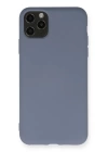 BFS  iPhone 11 Pro Max Kılıf Nano içi Kadife Silikon - Gri