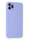 BFS  iPhone 11 Pro Max Kılıf Nano içi Kadife Silikon - Lila