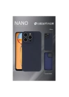 BFS  iPhone 11 Pro Max Kılıf Nano içi Kadife Silikon - Mavi