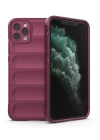 BFS  iPhone 11 Pro Max Kılıf Optimum Silikon - Bordo