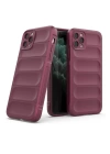 BFS  iPhone 11 Pro Max Kılıf Optimum Silikon - Bordo