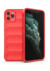 BFS  iPhone 11 Pro Max Kılıf Optimum Silikon - Kırmızı