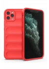 BFS iPhone 11 Pro Max Kılıf Optimum Silikon - Kırmızı