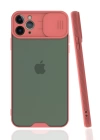 BFS  iPhone 11 Pro Max Kılıf Platin Kamera Koruma Silikon - Pembe
