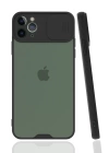 BFS  iPhone 11 Pro Max Kılıf Platin Kamera Koruma Silikon - Siyah