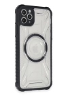 BFS  iPhone 11 Pro Max Kılıf Prag Magneticsafe Kapak - Siyah