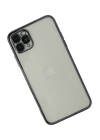 BFS  iPhone 11 Pro Max Kılıf Razer Lensli Silikon - Siyah