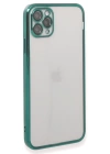 BFS  iPhone 11 Pro Max Kılıf Razer Lensli Silikon - Yeşil