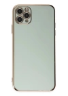BFS  iPhone 11 Pro Max Kılıf Volet Silikon - Açık Yeşil