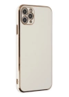 BFS  iPhone 11 Pro Max Kılıf Volet Silikon - Beyaz