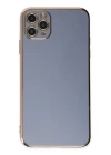 BFS  iPhone 11 Pro Max Kılıf Volet Silikon - Mavi