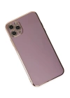 BFS  iPhone 11 Pro Max Kılıf Volet Silikon - Mor