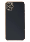 BFS  iPhone 11 Pro Max Kılıf Volet Silikon - Siyah