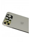 BFS  iPhone 11 Pro Max Rainbow Kamera Lens Koruma Cam - Gold