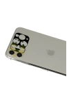 BFS  iPhone 11 Pro Max Rainbow Kamera Lens Koruma Cam - Siyah