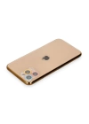 BFS  iPhone 11 Pro Max Renkli Kamera Lens Koruma Cam - Pembe-Mavi