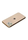 BFS  iPhone 11 Pro Max Renkli Kamera Lens Koruma Cam - Yeşil-Sarı