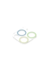 BFS  iPhone 11 Pro Max Renkli Kamera Lens Koruma Cam - Yeşil-Sarı