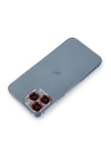 BFS  iPhone 11 Pro Metal Kamera Lens Koruma Cam - Kırmızı