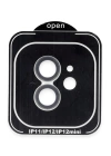 BFS  iPhone 11 PVD Metal Kamera Lens - Yeşil