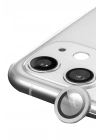 BFS  iPhone 11 Raze Metal Kamera Lens - Gümüş