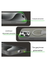 BFS  iPhone 11 Tork Magsafe Standlı Kapak - Lila