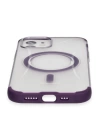 BFS  iPhone 12 Hilton Magsafe Kapak - Derin Mor