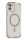 BFS  iPhone 12 Hilton Magsafe Kapak - Gold