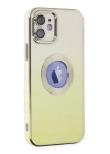 BFS  iPhone 12 Kılıf Best Silikon - Sarı