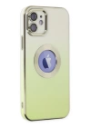 BFS  iPhone 12 Kılıf Best Silikon - Yeşil