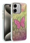 BFS iPhone 12 Kılıf Blade Aynalı Desenli Kapak - Desen 5