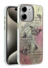 BFS iPhone 12 Kılıf Blade Aynalı Desenli Kapak - Desen 6