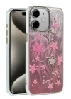 BFS iPhone 12 Kılıf Blade Aynalı Desenli Kapak - Desen 7