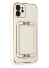 BFS  iPhone 12 Kılıf Coco Elit Kapak - Beyaz