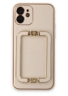 BFS  iPhone 12 Kılıf Coco Elit Kapak - Gold