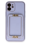 BFS  iPhone 12 Kılıf Coco Elit Kapak - Lila