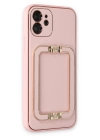 BFS  iPhone 12 Kılıf Coco Elit Kapak - Pembe