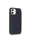BFS  iPhone 12 Kılıf Dolpin Kapaklı - Lacivert