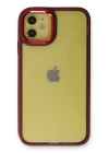 BFS  iPhone 12 Kılıf Dora Kapak - Kırmızı