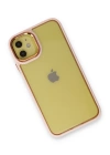 BFS  iPhone 12 Kılıf Dora Kapak - Pudra