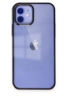BFS  iPhone 12 Kılıf Element Silikon - Siyah