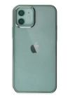 BFS  iPhone 12 Kılıf Element Silikon - Yeşil
