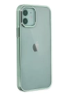 BFS  iPhone 12 Kılıf Element Silikon - Yeşil