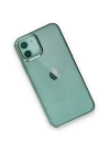 BFS  iPhone 12 Kılıf Element Silikon - Yeşil
