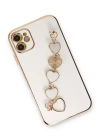 BFS  iPhone 12 Kılıf Esila Silikon - Beyaz