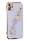 BFS  iPhone 12 Kılıf Esila Silikon - Lila